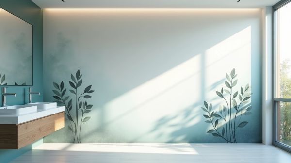 Panneaux muraux salle de bain : allier design et durabilité